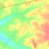 Loma Linda topographic map, elevation, terrain