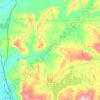 Cowlitz County topographic map, elevation, terrain
