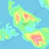 Isla Carlos III topographic map, elevation, terrain