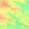 Allentown topographic map, elevation, terrain