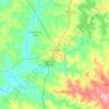 Tio Hugo topographic map, elevation, terrain