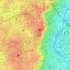 Milagrosa topographic map, elevation, terrain