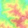 La Buxerette topographic map, elevation, terrain
