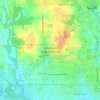 Oklahoma State University topographic map, elevation, terrain