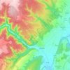 Messigny-et-Vantoux topographic map, elevation, terrain