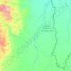 Novo Santo Antônio topographic map, elevation, terrain