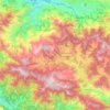 Thaha topographic map, elevation, terrain