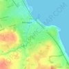 Balbriggan topographic map, elevation, terrain
