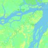 Limoeiro do Ajuru topographic map, elevation, terrain