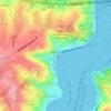 Bebek Mahallesi topographic map, elevation, terrain