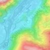 Geu topographic map, elevation, terrain