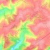Buire-au-Bois topographic map, elevation, terrain