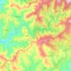 Fajão-Vidual topographic map, elevation, terrain