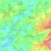 Néant-sur-Yvel topographic map, elevation, terrain