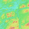 Dubreuilville topographic map, elevation, terrain