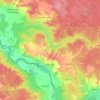 Mielnik topographic map, elevation, terrain