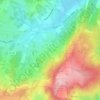 Saint-Denis-de-Vaux topographic map, elevation, terrain