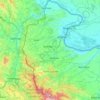 Vidin topographic map, elevation, terrain