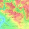 Saint-Michel-le-Cloucq topographic map, elevation, terrain