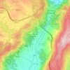 Soutelo de Aguiar topographic map, elevation, terrain