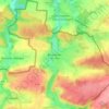 Bousignies-sur-Roc topographic map, elevation, terrain