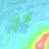 Hegarsari topographic map, elevation, terrain