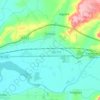 Coreses topographic map, elevation, terrain