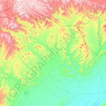 Aguinane topographic map, elevation, terrain