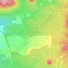 Pinetop Country Club topographic map, elevation, terrain