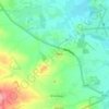 Ashill topographic map, elevation, terrain