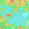 Lake Vernon topographic map, elevation, terrain