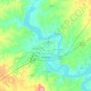 Granbury topographic map, elevation, terrain