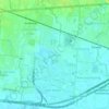 Gedebage topographic map, elevation, terrain