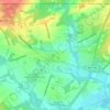 Emmitsburg topographic map, elevation, terrain