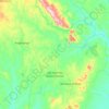 São José dos Quatro Marcos topographic map, elevation, terrain
