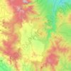Siulak Mukai topographic map, elevation, terrain