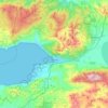 Gemlik topographic map, elevation, terrain