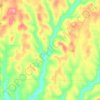 Knox Township topographic map, elevation, terrain