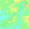 Kpi topographic map, elevation, terrain