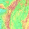ချင်းတွင်းမြစ် topographic map, elevation, terrain