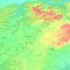 Dediapada Taluka topographic map, elevation, terrain