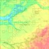 Union Township topographic map, elevation, terrain