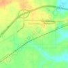 Pocahontas topographic map, elevation, terrain
