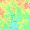 Japaratuba topographic map, elevation, terrain