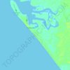 Shaktoolik topographic map, elevation, terrain