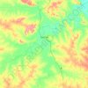 Taroom topographic map, elevation, terrain