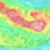 Hüttwilen topographic map, elevation, terrain