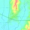 Villisca topographic map, elevation, terrain