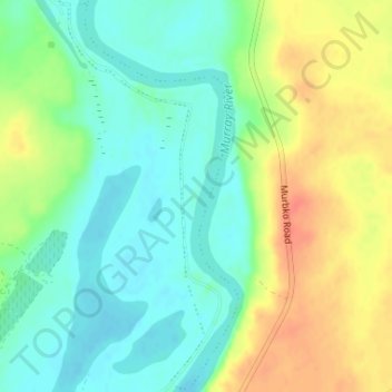 Brenda Park topographic map, elevation, terrain