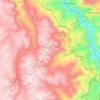 Huaya topographic map, elevation, terrain